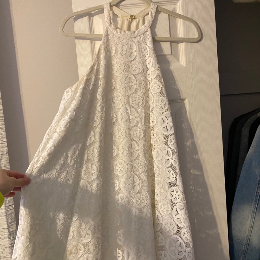 Lilly Pulitzer white dress- worn
